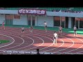 女子1００ｍh　決勝　長崎県陸上競技選手権大会 兼 国体予選　トランス・コスモススタジアム長崎　２０２３０５２０