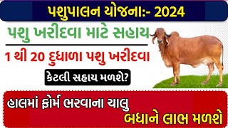 દુધાળા પશુ ખરીદવા સરકાર આપશે સહાય | દુધાળા પશુ માટે યોજના| પશુપાલન યોજના | ikhedut | ikhedut portal