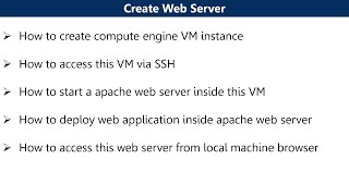 Create VM Instance in GCP and Configure Apache Webserver