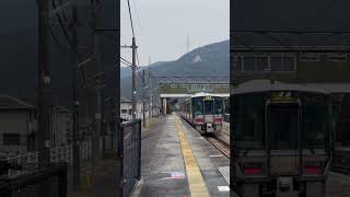 普通ワンマン篠山口行　谷川駅入線