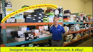 Designer Shoe Pallets For Mercari, Poshmark, & eBay, AND MORE!