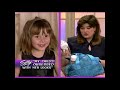 Sally Jessy Raphael Show: My Child's Obsessed With Her Looks (1996)