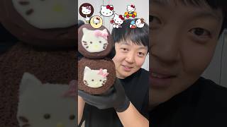 Hello Kitty Food Emoji Mukbang😻❤️#Kitt jelly #asmr