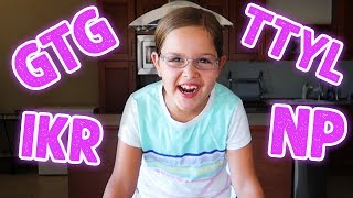😂Internet Slang CHALLENGE!!