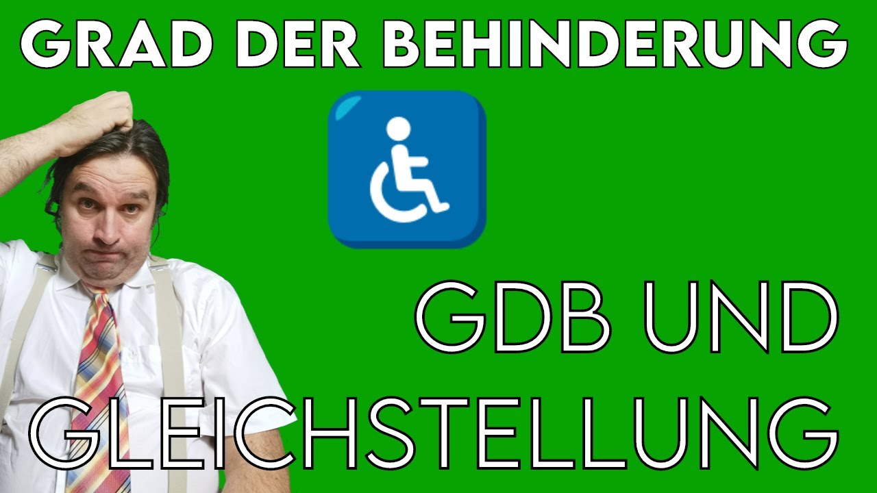 Gleichstellung Und Der GdB - YouTube