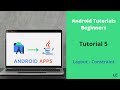 How to create Constraint Layout in Android |Android Constraint Layout-Tutorial For Android Beginners