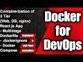 Dockerfile & Docker Compose Tutorial | Multi‑Stage Builds, Postgres, Nginx, Production‑Ready Setup