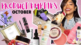 Products I Loved & Emptied in October 2024 👍🏽 👎🏽| Will I Repurchase? | ​⁠@Bronzebeautydiaries