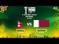 NEPAL WOMEN vs QATAR WOMEN | ACC Women's Premier Cup 2026 | Match 4
