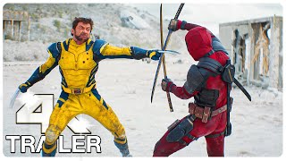 DEADPOOL & WOLVERINE "Deadpool Vs Wolverine Fight Scene" : 5 Minute Trailers (4K ULTRA HD) NEW 2024