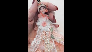 How to make the tassel dolls to hang on your journal