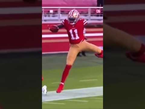 Brandon Aiyuk Identical Hurdle #nfl #football - YouTube