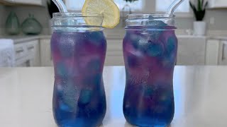 Butterfly Pea Lemonade Recipe