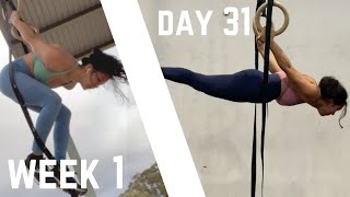 GETTING MY BACK LEVER IN ONE MONTH | calisthenic transformation | BACK LEVER PROGRESS