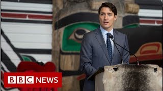 Canada's PM Trudeau responds to damning report - BBC News