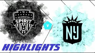 Washington Spirit vs NY Gotham FC Highlights