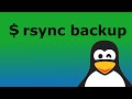 Rsync command. Backup in Linux. Incremental backup. Automation.