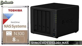 Synology DS420+ NAS Review ft Toshiba N300