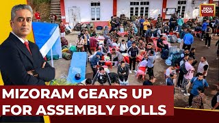 Voting For 40 Seats In Mizoram Assembly Elections | Chhattisgarh Assembly Election 2023