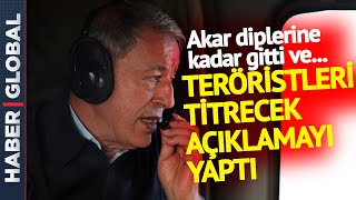 SIFIR NOKTASINA GİTTİ VE... Hulusi Akar'dan Türkiye Düşmanlarını Titretecek Açıklama