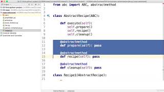 (Learn Programming With Python) 115-Step 08-Template Method Pattern with Recipe Class