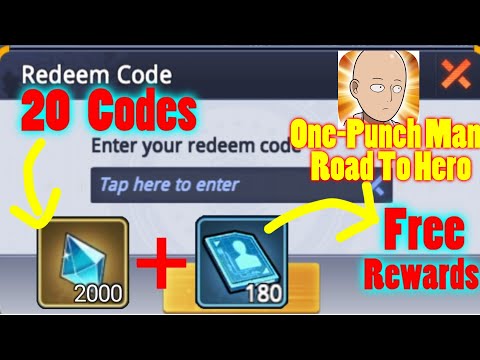 One Punch Man Road To Hero All The Codes