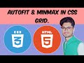 Css Tutorial # 27 : Auto-fit & Min-max in Css Grid | Coding PRO