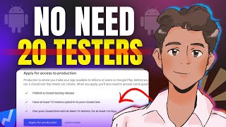 no need 20 testers | closed testing google play | how to publish app on play store