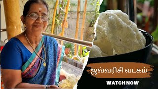 ஈசியான ஜவ்வரிசி வடகம் |Javvarisi Vadagam #vadam #vadagam #vadagamrecipe #nagercoilcooking