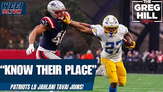 Patriots Fans Are Booing! LB Jahlani Tavai's Thoughts? \