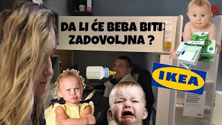 U IKEI SMO NAŠLI SVE POTREBNO ZA BEBU, DA LI ĆE ALISA PRISTATI NA KUPOVINU ? 😡😡