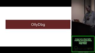 Class 2 02 A deep look at Stack Buffer Overflows and Format String Vulnerabilities Philip Polstra