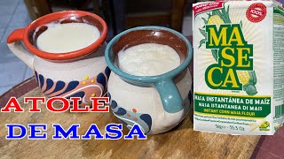 ATOLE de MASA para PRODUCIR LECHE MATERNA || SI Estas amamantando y no te sale leche ¡¡HAZLO!!