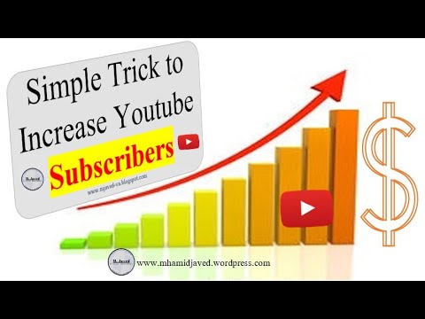 Increase Youtube Subscribers With Simple Trick - YouTube