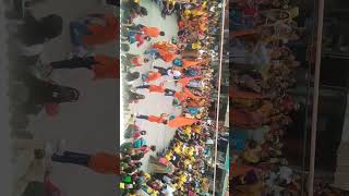 energetic dance performance in ganpati visarjan Chaukhutia