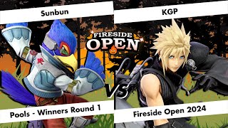 Fireside Open 2024  - Sunbun (Falco) vs KGP (Incineroar) - Pools Winners Round 1