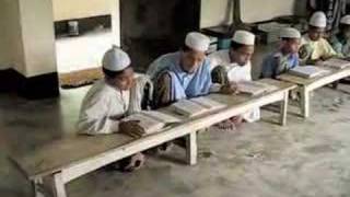 Boys Memorizing the Quran in a Rural Madrasah in Bangladesh