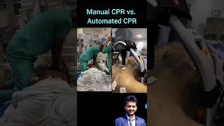 Automated CPR machine vs manual CPR #Cardio pulmonary Resuscitation #shorts
