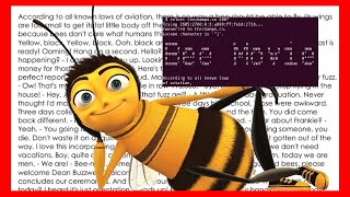 The Bee Movie via TCP - Learning Telnet with Go