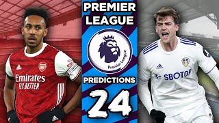 Premier League Predictions Week 24 2020/21 Season