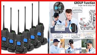 SAMCOM FPCN30A Two Way Radios Long Range 5 Watts Walkie Talkies for Adults Rechargeable 2 Way Radio