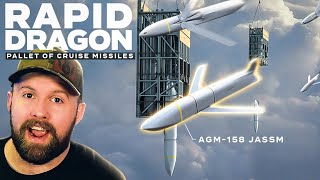USAF New Rapid Dragon Weapon: A C17 Launching 45 Cruise Missiles