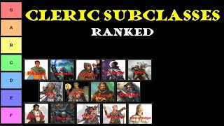 Cleric Subclasses Ranked: D&D