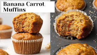 Banana Carrot Muffins