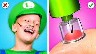 Mario's Hacks Saved My Life!⭐Super Mario Parenting Tips & Gadgets That Every Parent Will Love!