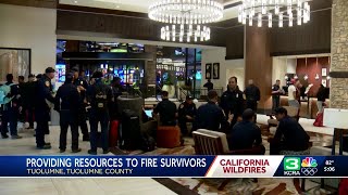 Tuolumne County community offers shelter to fire evacuees