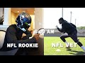 Day In The Life: NFL Rookie Vs NFL Vet