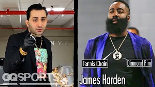 Jewelry Expert Critiques Athletes' Chains & Pendants | Games Points | GQ Sports