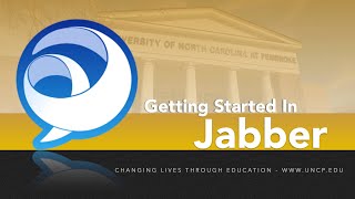 Intro To Jabber for Windows