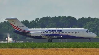 Ameristar DC-9-15(F) [N784TW] Takeoff at Willow Run Airport